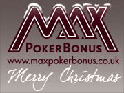 Max Poker Bonus wishes Merry Christmas